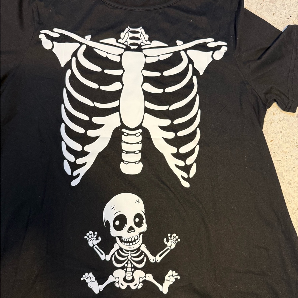 Black Skeleton Shirt